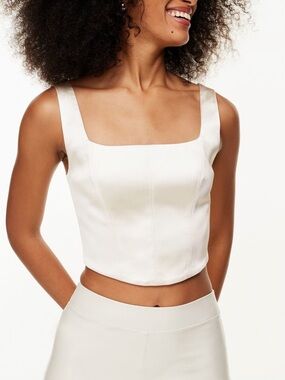 Aritzia Ten by Babaton Elevate Bustier in Birch | Small